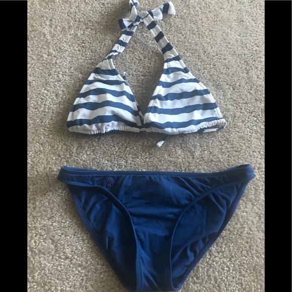 Ralph Lauren Halter Top Bikini - S/M - Picture 1 of 4